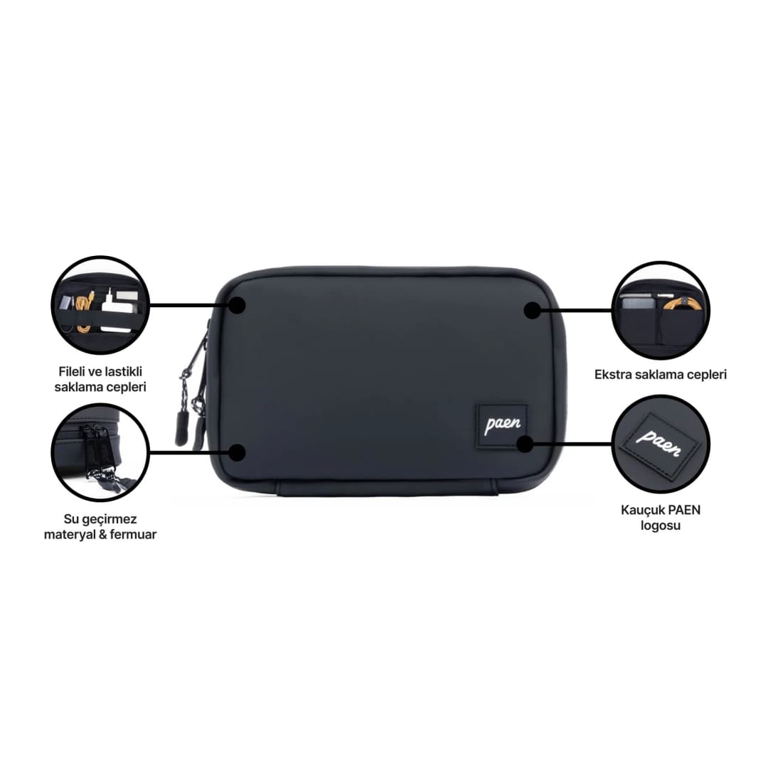 Grid Tech Organizer - Black 5